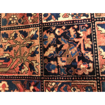 5 x 7.4 Vintage Tribal 100% Wool Hand Knotted Vegetable Dye Area Rug 421641 Montaage Inc. image 6