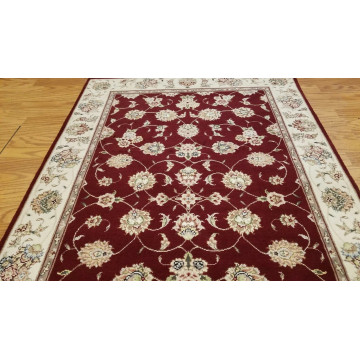 3 x 5 Red Wool & Silk Hand Knotted Area rug 421659 Montaage Inc. image 2