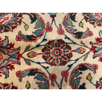 8.1 x 11.7 Vintage Garden Design 100% Wool Hand Knotted Area Rug 421795 Montaage Inc. image 4