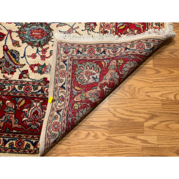8.1 x 11.7 Vintage Garden Design 100% Wool Hand Knotted Area Rug 421795 Montaage Inc. image 5