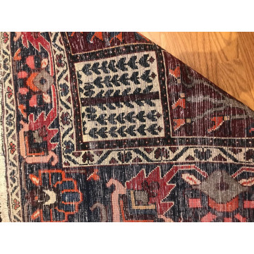 7 x 10 Vintage 100% Wool Hand Knotted Area Rug 421822 Montaage Inc. image 5