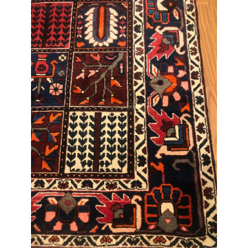 7 x 10 Vintage 100% Wool Hand Knotted Area Rug 421822 Montaage Inc. image 2