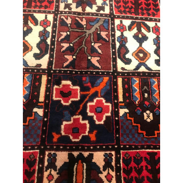 7 x 10 Vintage 100% Wool Hand Knotted Area Rug 421822 Montaage Inc. image 6