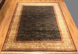 8 x 10 Hand Knotted 100% Wool Area Rug 421940 Montaage Inc. image 1