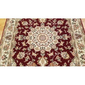 3 x 5 Fine Quality Sino Wool & Silk Hand Knotted Oriental Rug 422128 Montaage Inc. image 5