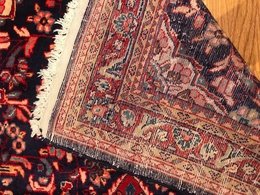 4.6 x 7 Vintage Tribal 100% Wool Hand Knotted Vegetable Dye Area Rug 427212 Montaage Inc. image 3