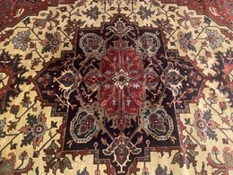 10 x 13.10 ft Indo Hariz Hand Knotted 100% Wool Rug 428075 Montaage Inc. image 3
