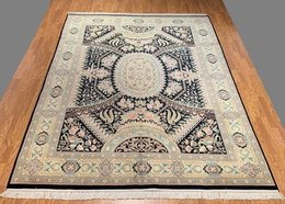 8 x 10 New Hand Knotted 100% Wool Area Rug 500081 Montaage Inc. image 1