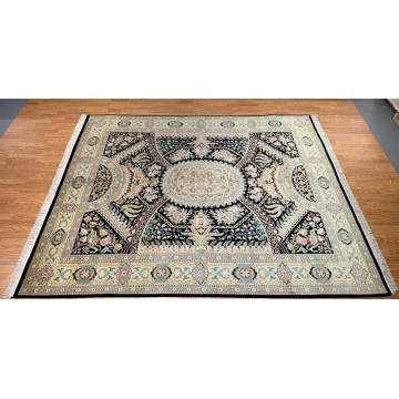 8 x 10 New Hand Knotted 100% Wool Area Rug 500081 Montaage Inc. image 4