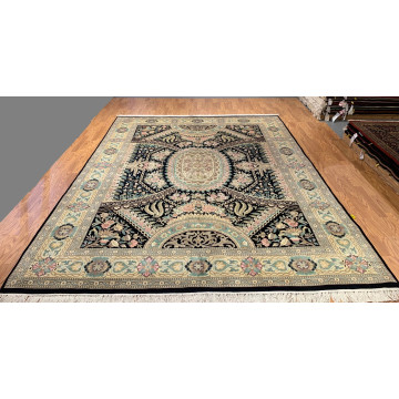 8 x 10 New Hand Knotted 100% Wool Area Rug 500081 Montaage Inc. image 1