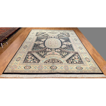 8 x 10 New Hand Knotted 100% Wool Area Rug 500081 Montaage Inc. image 3
