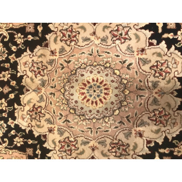 8 x 10 Hand Knotted Wool & Silk Area Rug