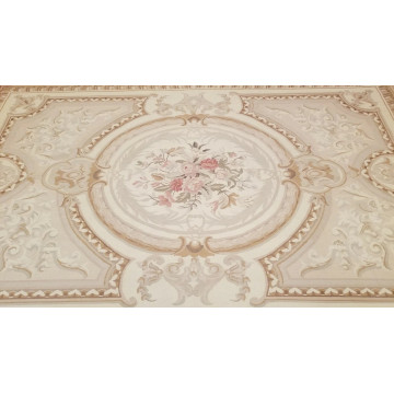 9 x 12 Hand woven French Aubusson Tapestry 100% wool Area rug 500251 Montaage Inc. image 6
