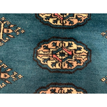 8.1 x 11.3 Pakistan Bokhara Hand Knotted 100% Wool Area Rug
