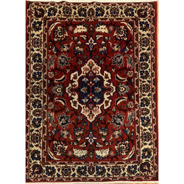 5.1 x 7.2 ft  Vintage Tribal Geometric  Navy 100% Wool Vegetable Dye Rug 500756 Montaage Inc. image 2