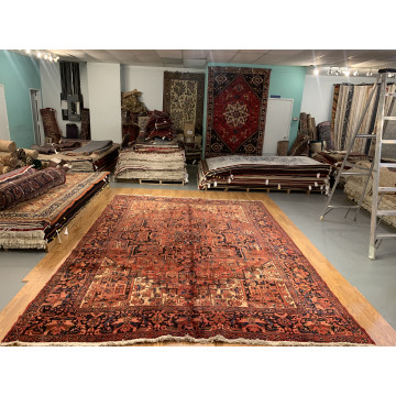 10 x 12 Antique Fine Hand Knotted 100% Wool Rug