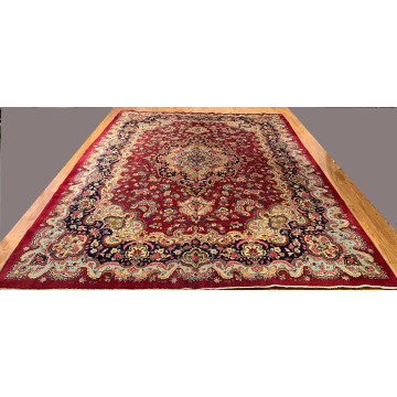 9.9 x 12.3 Semi Antique Fine  Hand Knotted 100% Wool Rug 500854 Montaage Inc. image 1