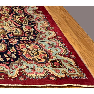 9.9 x 12.3 Semi Antique Fine  Hand Knotted 100% Wool Rug 500854 Montaage Inc. image 5