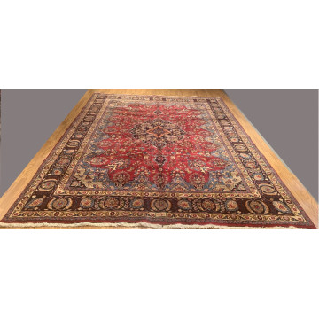 10 x 12.6  Semi Antique Fine  Hand Knotted 100% Wool Rug 501018 Montaage Inc. image 1