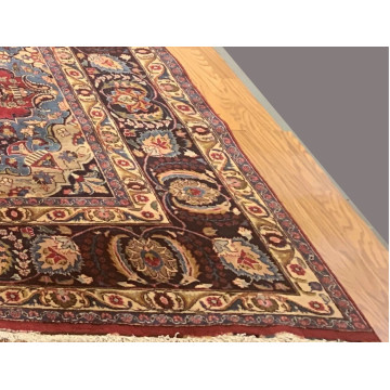 10 x 12.6  Semi Antique Fine  Hand Knotted 100% Wool Rug 501018 Montaage Inc. image 3