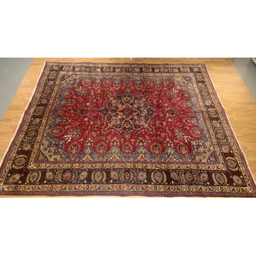 10 x 12.6  Semi Antique Fine  Hand Knotted 100% Wool Rug 501018 Montaage Inc. image 4