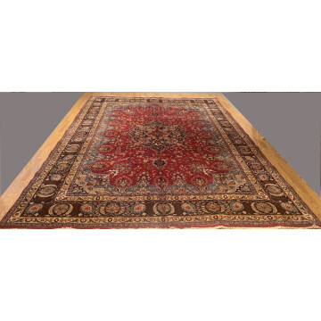 10 x 12.6  Semi Antique Fine  Hand Knotted 100% Wool Rug 501018 Montaage Inc. image 5