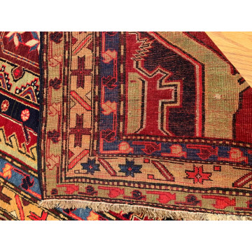 4.3 x 11.6 Vintage Hand Knotted 100% Wool Vegetable Dye Area Rug 501085 Montaage Inc. image 6