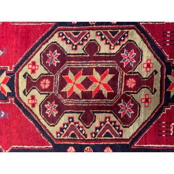 4.3 x 11.6 Vintage Hand Knotted 100% Wool Vegetable Dye Area Rug 501085 Montaage Inc. image 8