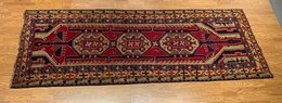 4.3 x 11.6 Vintage Hand Knotted 100% Wool Vegetable Dye Area Rug 501085 Montaage Inc. image 2