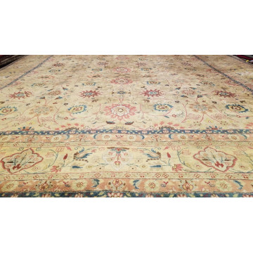 9 x 12 Very High Quality Vegetable Dye All Over Wool Hand-Knotted Oriental Rug 501126 Montaage Inc. image 2