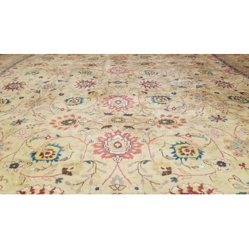 9 x 12 Very High Quality Vegetable Dye All Over Wool Hand-Knotted Oriental Rug 501126 Montaage Inc. image 5