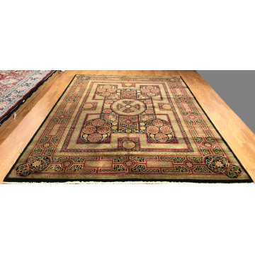 8 X 10 Hand Knotted 100% Wool Area Rug 501347 Montaage Inc. image 1