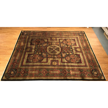 8 X 10 Hand Knotted 100% Wool Area Rug 501347 Montaage Inc. image 3