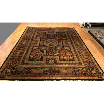 8 X 10 Hand Knotted 100% Wool Area Rug 501347 Montaage Inc. image 4