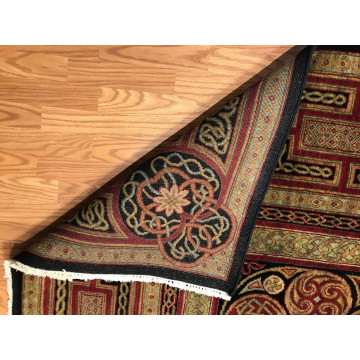 8 X 10 Hand Knotted 100% Wool Area Rug 501347 Montaage Inc. image 5