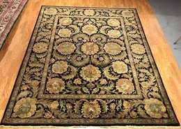 8 X 10 Hand Knotted 100% Wool Area Rug 501530 Montaage Inc. image 1
