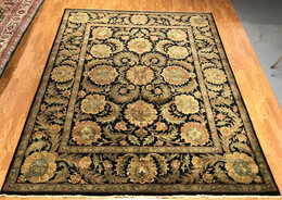 8 X 10 Hand Knotted 100% Wool Area Rug 501530 Montaage Inc. image 1