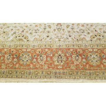 9 x 12 Very High Quality Vegetable Dye All Over Wool Hand-Knotted Oriental Rug 501619 Montaage Inc. image 5