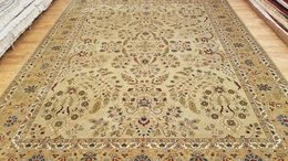 9x12  Indo Frahan Hand Knotted 100% wool Fine Quality Oriental rug 501711 Montaage Inc. image 1