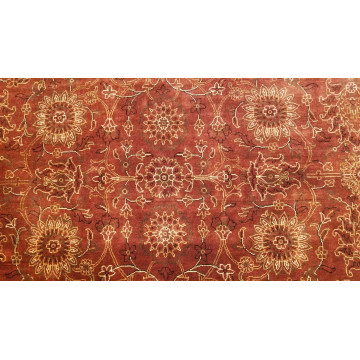 8 x 10 Very Fine All Over Rusty Red Hand Knotted Wool Oriental Rug 541692 Montaage Inc. image 7