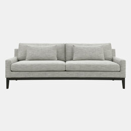 Wood, 3-seater Bolstered Sofa, Tan/black 16724-01 Montaage Inc. image 3