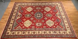 9 x 12 Hand Knotted 100% Wool Area Rug A164-7 Montaage Inc. image 5