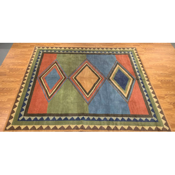 8 x 10 New Hand Tufted  100% Wool Area Rug EA00112 Montaage Inc. image 3