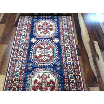3  x 13 New Veg Dyes Fine Supper Kazak Hand Knotted Wool Rug KH Montaage Inc. image 5