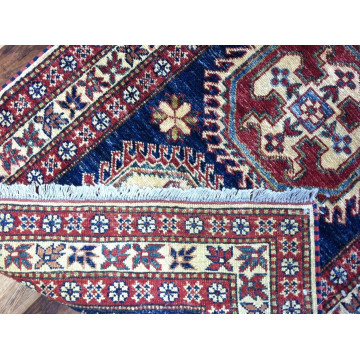 3  x 13 New Veg Dyes Fine Supper Kazak Hand Knotted Wool Rug KH Montaage Inc. image 7