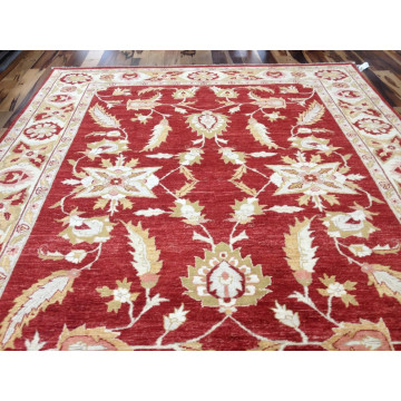 8 x 10 Pakistan Peshavar Veg Dye Hand Knotted Oriental Rug KH Montaage Inc. image 4