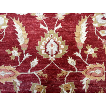 8 x 10 Pakistan Peshavar Veg Dye Hand Knotted Oriental Rug KH Montaage Inc. image 5
