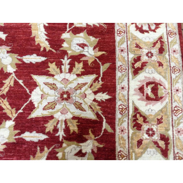 8 x 10 Pakistan Peshavar Veg Dye Hand Knotted Oriental Rug KH Montaage Inc. image 6