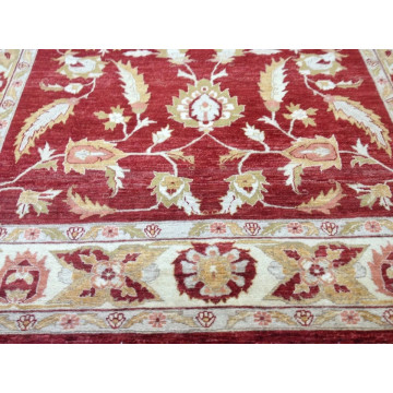 8 x 10 Pakistan Peshavar Veg Dye Hand Knotted Oriental Rug KH Montaage Inc. image 2