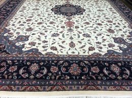 9 x 12 Pak Very Fine Quality Hand Knotted Oriental Rug Wool KH Montaage Inc. image 1